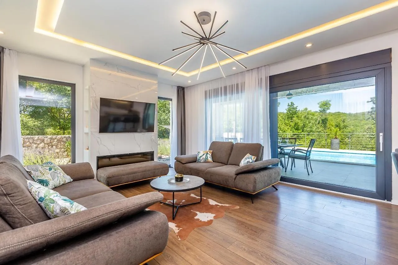 Villa Meraviglia With Private Pool Kornic Croatia